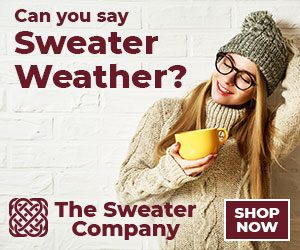 Sweater Ad with Lady