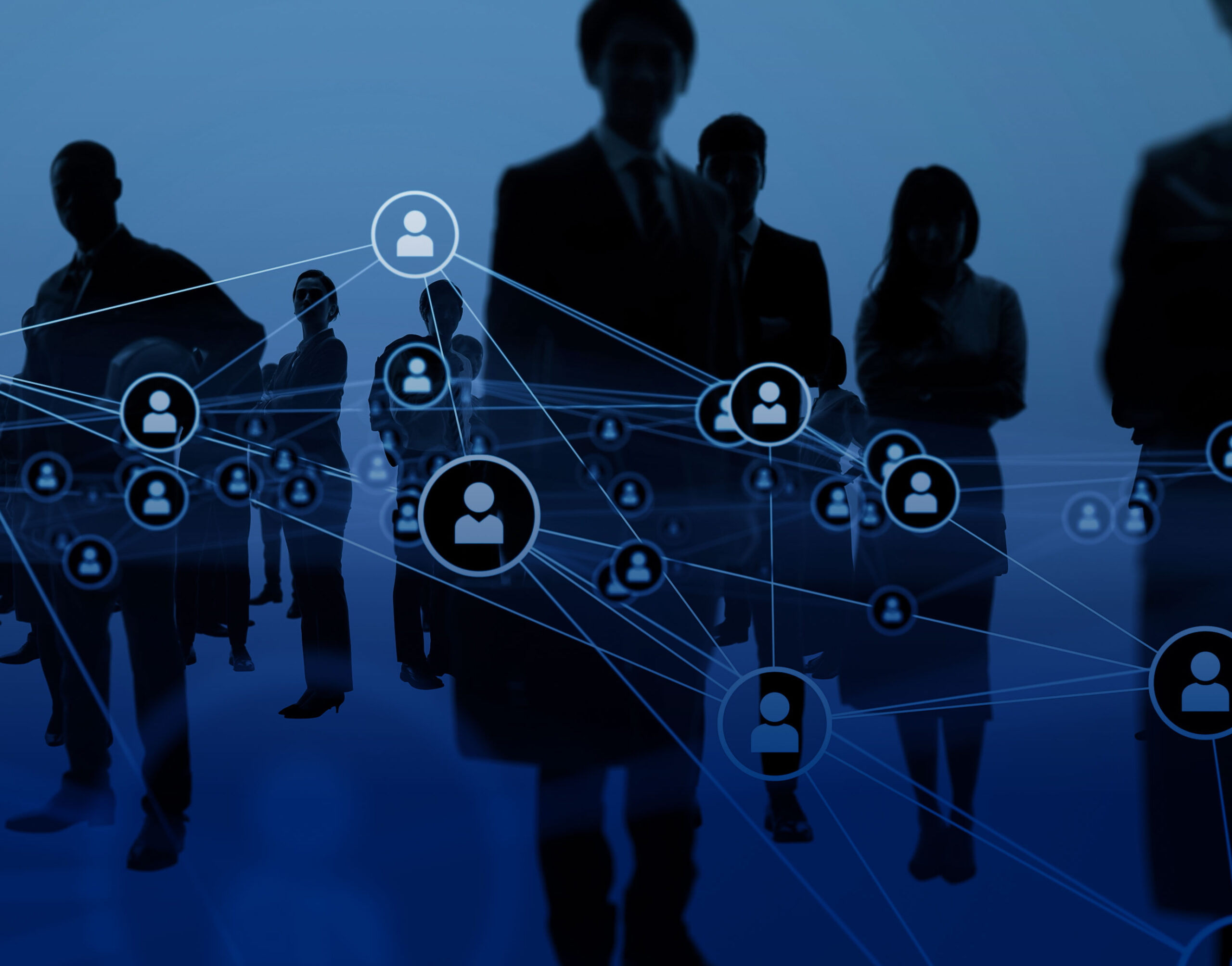 abstract image of job seekers